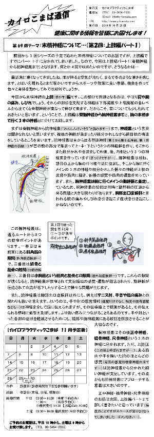 カイロこまば通信vol69のイメージ画像